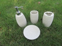 1Sets 4in1 Toothbrush Holder Cup Soap Holder Bath Gel Bottle