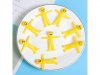 50Pcs Stretchy Smiley Yellow People Healing Stress Reliever Toys 50Pcs Stretchy Smiley Yellow People Healing Stress Reliever Toys
