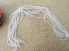 10Strand x 140Pcs Clear Rondelle Faceted Crystal Beads 4mm