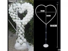 1Set Heart Balloon Base Stand Circle Balloon Arch Holder Wedding 1Set Heart Balloon Base Stand Circle Balloon Arch Holder Wedding