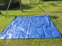 1pc Heavy Duty Tarp Water Proof Camping Hiking Outdoor Tarp