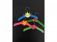 10Pcs Wooden Children Clothes Coat Hanger Assorted Wholesale