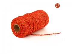 2x100Yards Golden Red Cotton Bakers Twine String Cord Rope Craft 2x100Yards Golden Red Cotton Bakers Twine String Cord Rope Craft