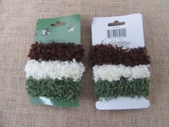 1Sheet X 3Pcs Elastic Hair Band Ponytail Holders Hair Tie