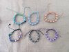 12Pcs Kids Round Polymer Clay Beads Drawstrings Bracelet Assorte