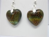 Dichroic Glass Earrings