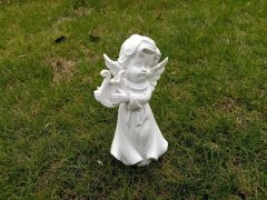 4Pcs Little Angel Playing Music Instruments Figurine Decor