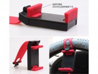 8Pcs Car Steering Wheel Phone Socket Holder