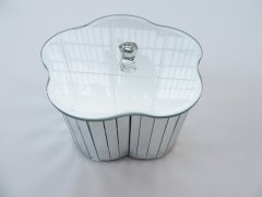 1Pc Mirror Flower Jewellery Display Cases Gift Boxes 1Pc Mirror Flower Jewellery Display Cases Gift Boxes