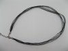 100 Black Multi-string Ribbon & Waxen For Necklace