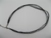 100 Black Multi-string Ribbon & Waxen For Necklace 100 Black Multi-string Ribbon & Waxen For Necklace