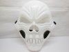 12Pcs Plastic White Skull Mask Dress Up Masks Party Favor