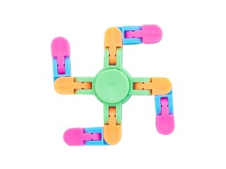 20Pcs Creative Transformable Chain Toy Fidget Finger Spinners Se