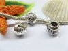 20pcs Tibetan Silver Carved Flower Barrel Beads European Design 20pcs Tibetan Silver Carved Flower Barrel Beads European Design