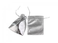 100 Silver Drawstring Gift Jewellery Pouches 12x10cm 100 Silver Drawstring Gift Jewellery Pouches 12x10cm