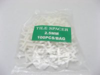 5Pkts x 500 Tile Spacers Wall & Floor Long Leg Easy Snap 2.5mm