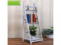 1X Wooden 3 Tier Shelf Planter Stand Storage Plant Pot Rack for