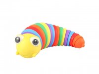 5Pc Funny Flexible Stress Relief Catterpillar Sensory Fidget Toy
