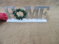2Pcs Free Standing HOME Sign Desktop Home Decoration 2Pcs Free Standing HOME Sign Desktop Home Decoration