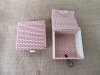 6Pcs Bamboo Jewellery Display Cases Multi Purpose Gift Box Stora