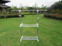 1Pc Portable Clotheshorse Cloth Hanger Hanging