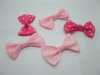 200X Pink Fuschia Bowknot BowTie Decorative AppliqueEmbellishmen