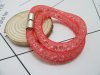 12X Stylish Red Rhineston Wrap Mesh Magnetic Clasp Bracelet Bang