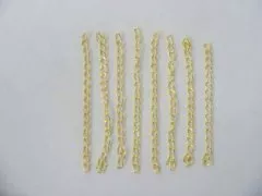 1000 Strings Golden 7cm Tail Chain for Making Own Jewellery 1000 Strings Golden 7cm Tail Chain for Making Own Jewellery