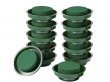 3Pcs Wet Floral Foam Round Brick Flower Arrangement with Tray