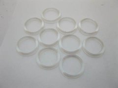 200Pcs Clear Bra Rings Bra Finding Acessories 13mm