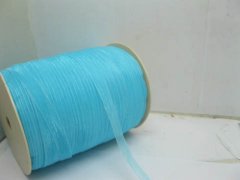 1Roll X 500Yards Blue Organza Ribbon 9mm 1Roll X 500Yards Blue Organza Ribbon 9mm