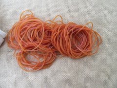 6Pack x 98Pcs Multi-Purpose Various Usage Rubber Band 2mm Wide 6Pack x 98Pcs Multi-Purpose Various Usage Rubber Band 2mm Wide