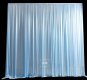 1X White Silk Cloth Wedding Party Backdrop Curtain Drapes 1X White Silk Cloth Wedding Party Backdrop Curtain Drapes