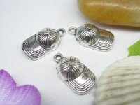 20pcs Metal Beautiful Sports Hat Charms yw-ac-mc54 20pcs Metal Beautiful Sports Hat Charms yw-ac-mc54