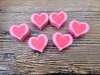 30Pcs Heart Erasers Party Favors Pink Eraser Birthday Treat Bag