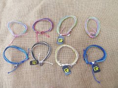 50Pcs Handmade Fashion Multi-Strand Drawstrings Bracelets Wholes