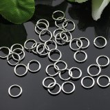 1500 Silver Jewelry Jump Ring Jumprings 8mm Finding