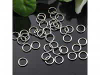 1500 Silver Jewelry Jump Ring Jumprings 8mm Finding