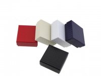 12 Square Jewelry Gift Box Cardboard Jewelry Box 73x73x35mm