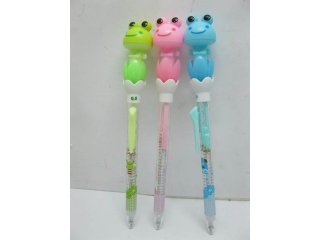 36Pcs Automatic Ball Point Pens w/Cute Frog on Top Mixed