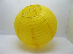 5Pcs New Plain Yellow Paper Lantern Wedding Favor 35cm