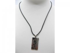 5X Men's Necklaces with Stainless Steel Pendants ne-m65 5X Men's Necklaces with Stainless Steel Pendants ne-m65