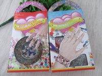 4Sets Make Your Own Bead Ring Kit / Bracelet Kit