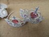 12 Pink Princess Dress Up Tiaras Head Pieces w/Teeth Party Favor