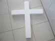 (image for) 1X Styrofoam Foam Cross Decoration Craft DIY 69cm Long