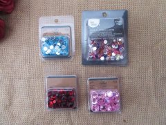 (image for) 12Sheets Flatback Acrylic Gemstones Rhinestones Retail Package