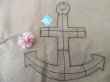 (image for) 24X Anchor Wreath Ring Frame Base Wire Ring DIY Decoration Craft