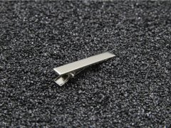(image for) 20Pcs High Qulity Shiny Metal Hair Clips Base Barrette Finding