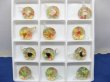 12 Mushroom In Round Transparent Glass Pendants (image for) 12 Mushroom In Round Transparent Glass Pendants
