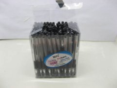 (image for) 100 Black Gel Ink Pen 0.5mm Ideal for Resell